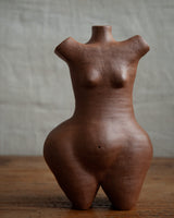 Venus Figure Sculpture, red stoneware #1