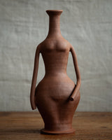Gaia Vessel, in red stoneware, no.1